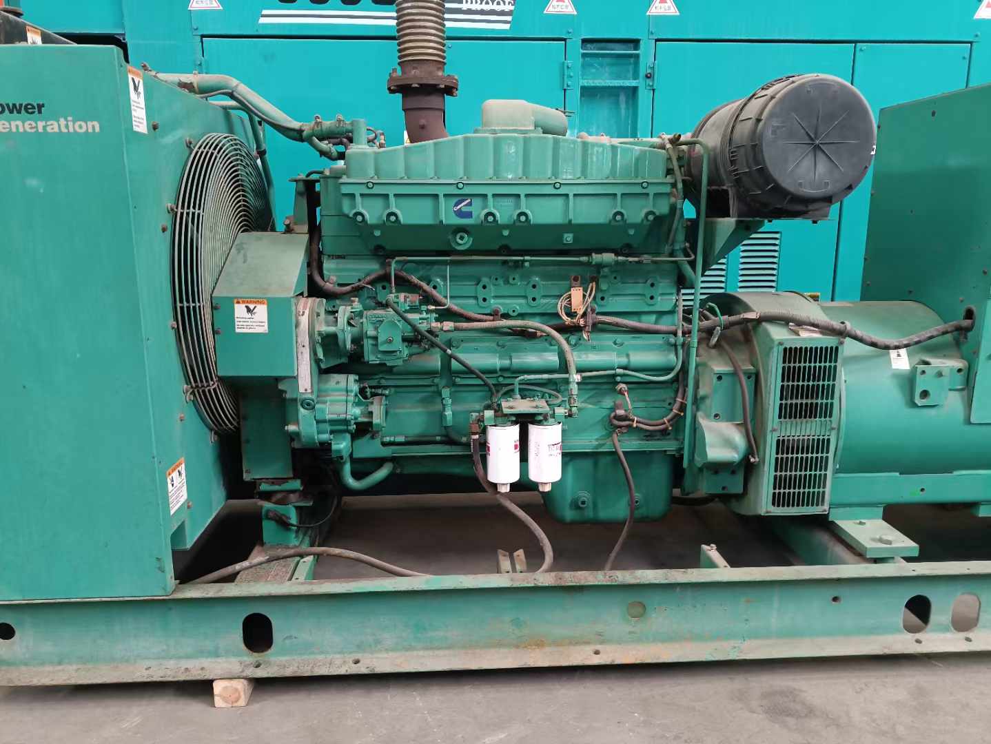 大荔过载会对 600kW 柴油发电机组造成哪些损害？